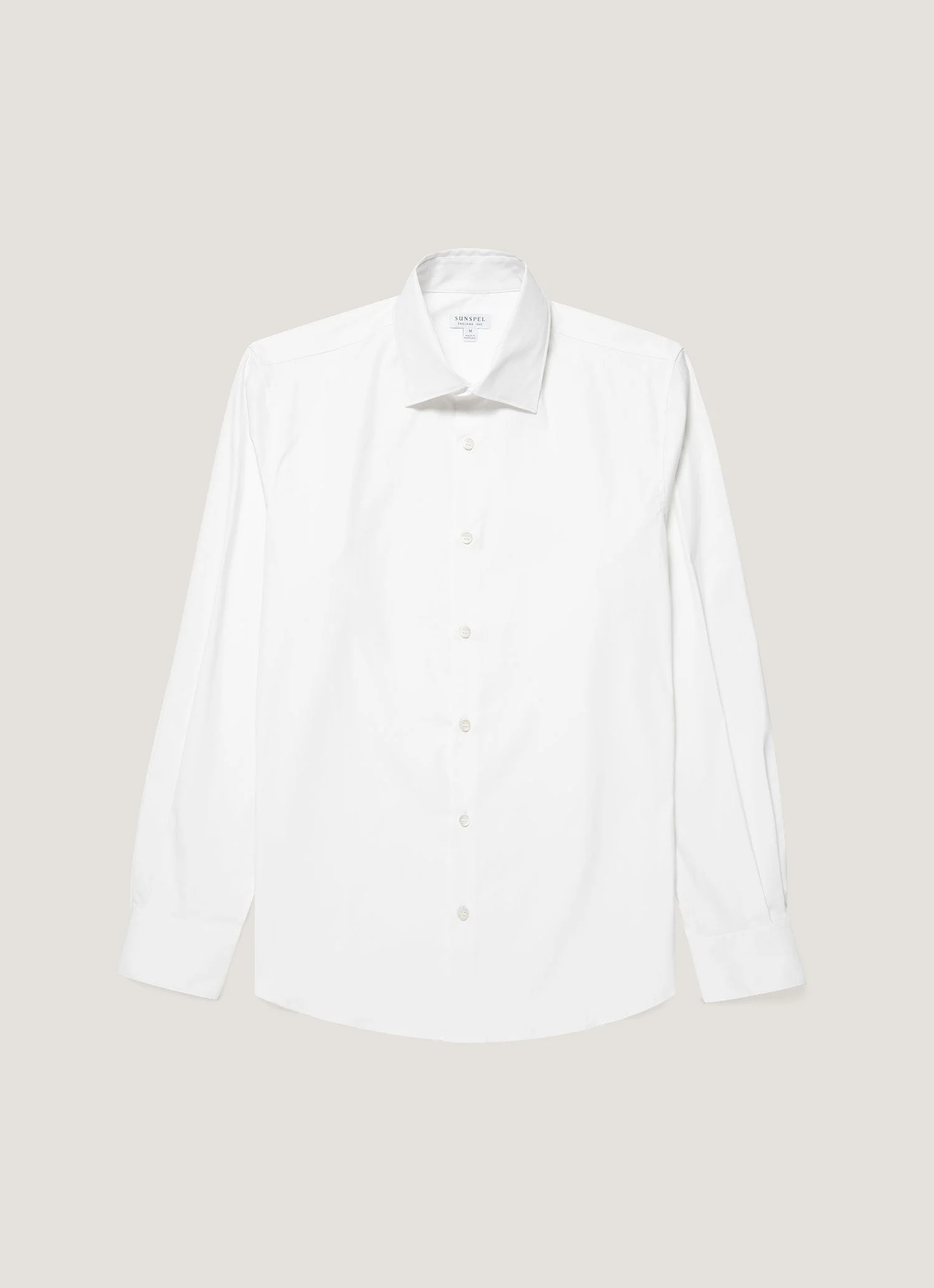 Stretch Cotton Poplin Shirt - 1