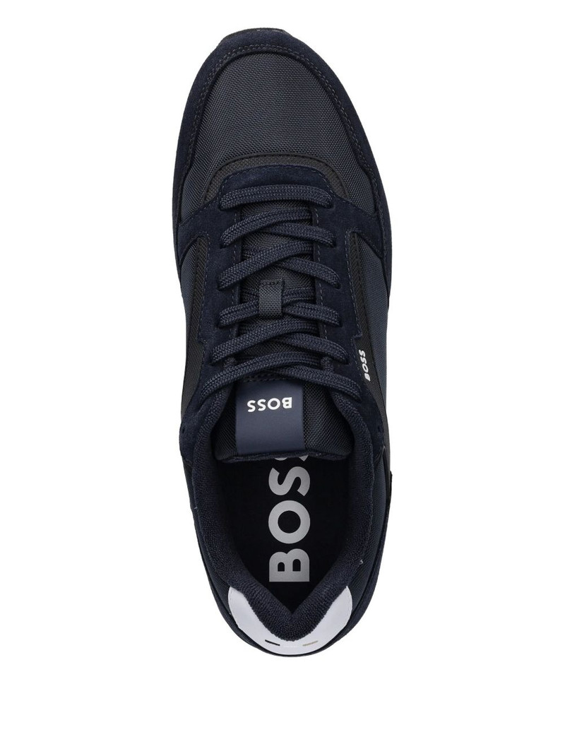 Parkour suede-panelled sneakers 4
