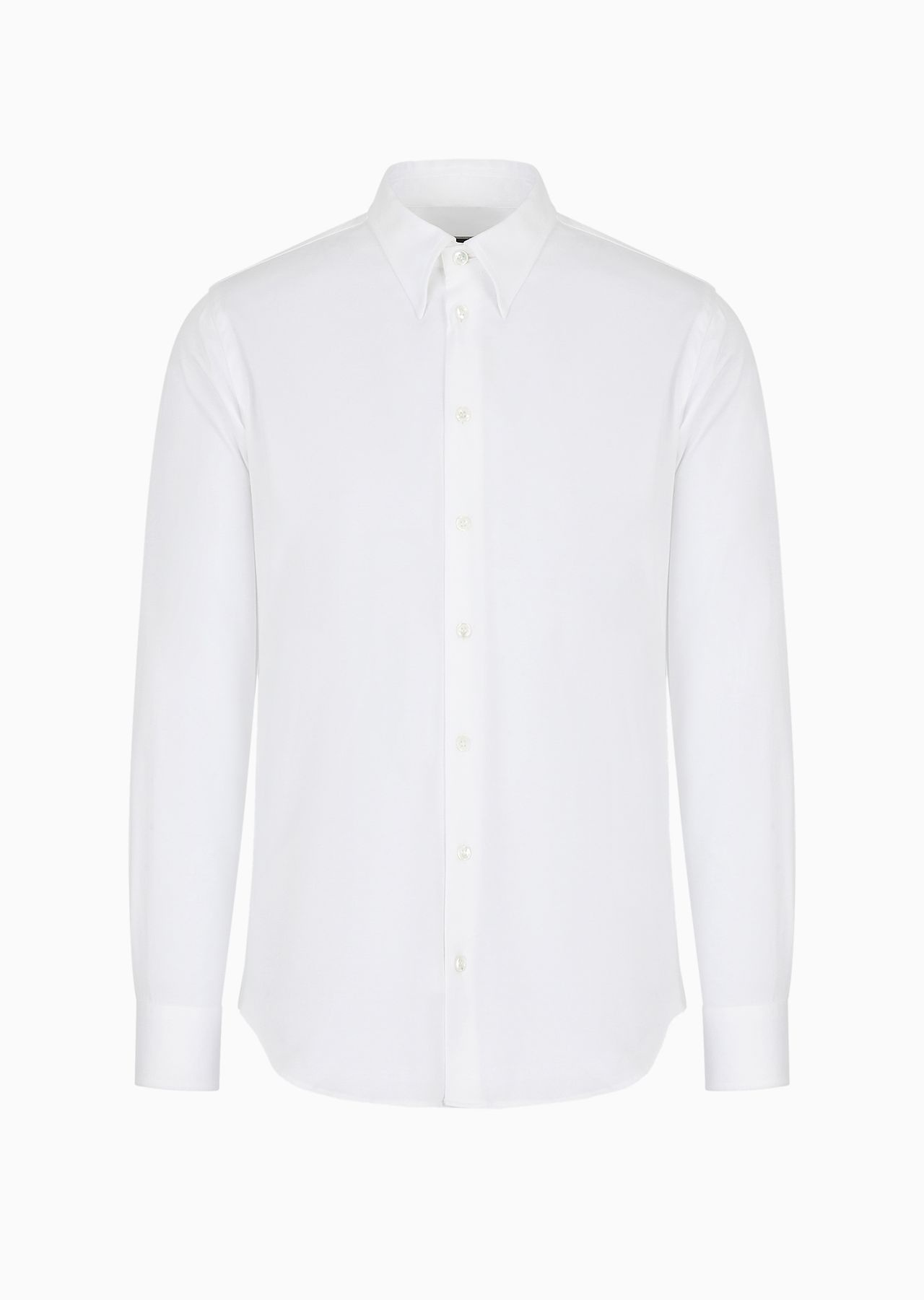 Icon slim-fit, cotton jersey shirt - 1