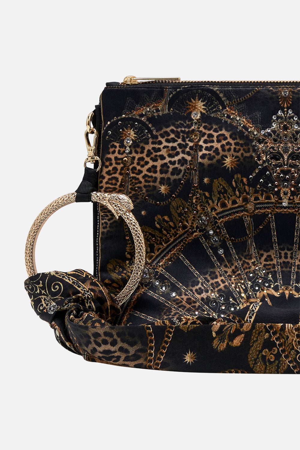 RING SCARF CLUTCH MASKED AT MOONLIGHT - 3