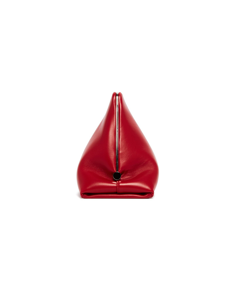 THE ATTICO Red Day Off Shoulder Bag outlook