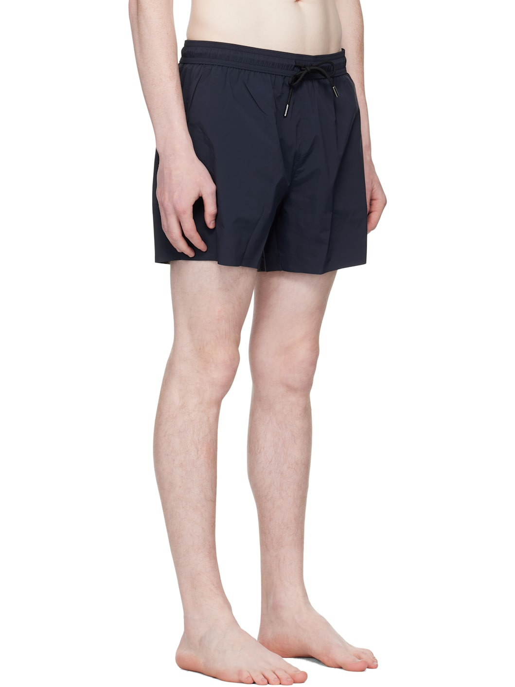 Navy BECKHAM Edition Soft-Touch Swim Shorts - 2