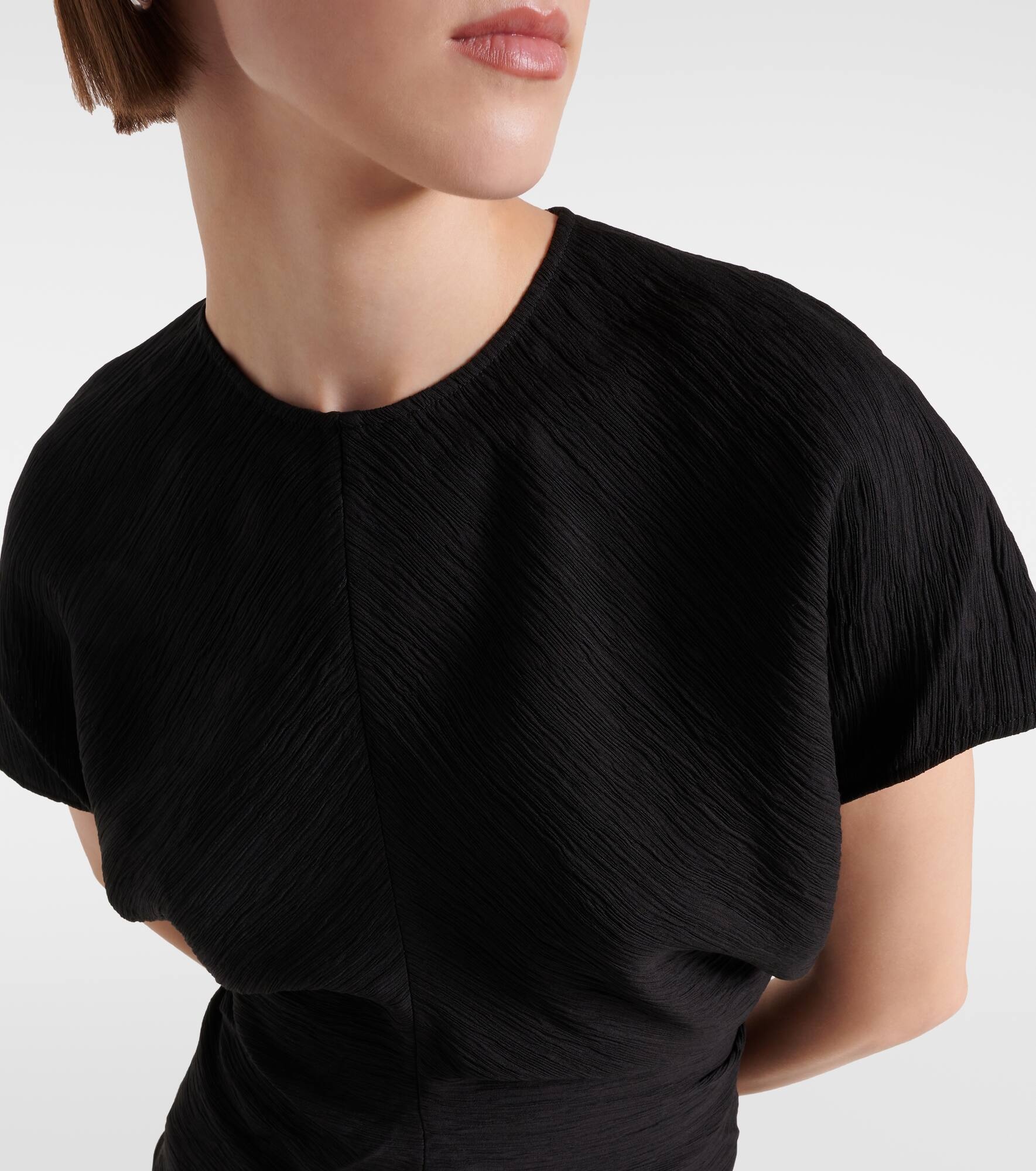 Gathered pleated top - 4