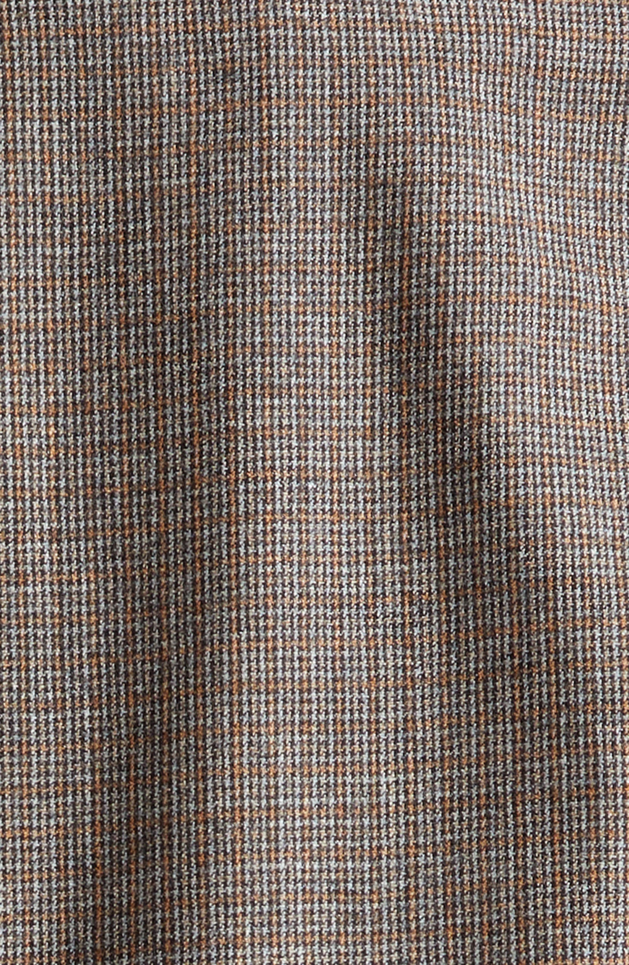 Stella McCartney Microhoundstooth Check Oversize Wool Blazer in 2425 - 6