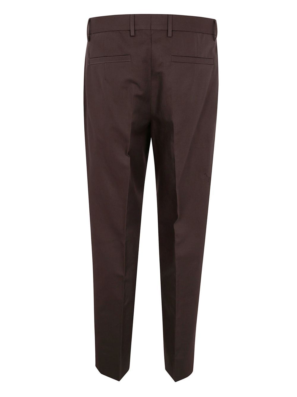 Zegna Men Cotton And Linen Pants - 6