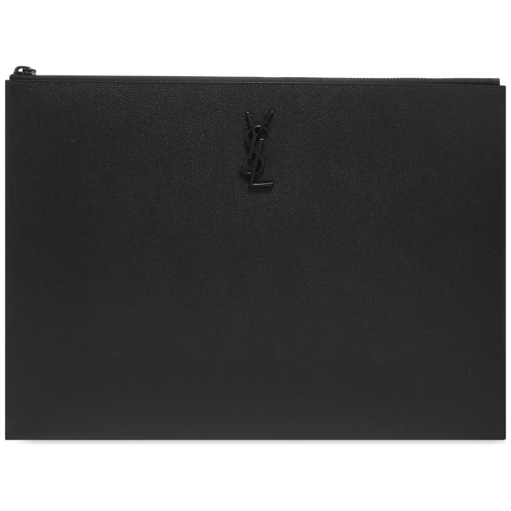 Saint Laurent YSL Metal Logo Document Holder - 1