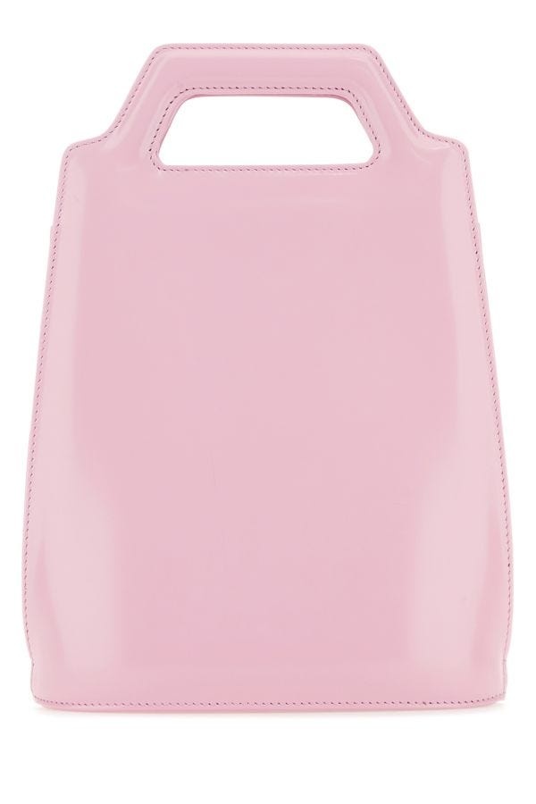 トートバッグ SALVATORE FERRAGAMO Pink Leather Mini Wanda Handbag Ferragamo Wanda Leather Mini Bag | Pink | FARFETCH CA