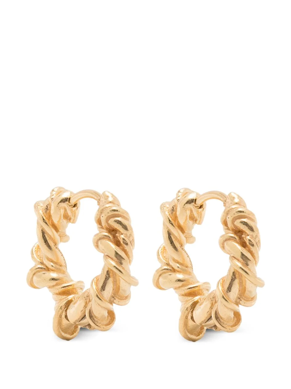 twisted earrings - 1