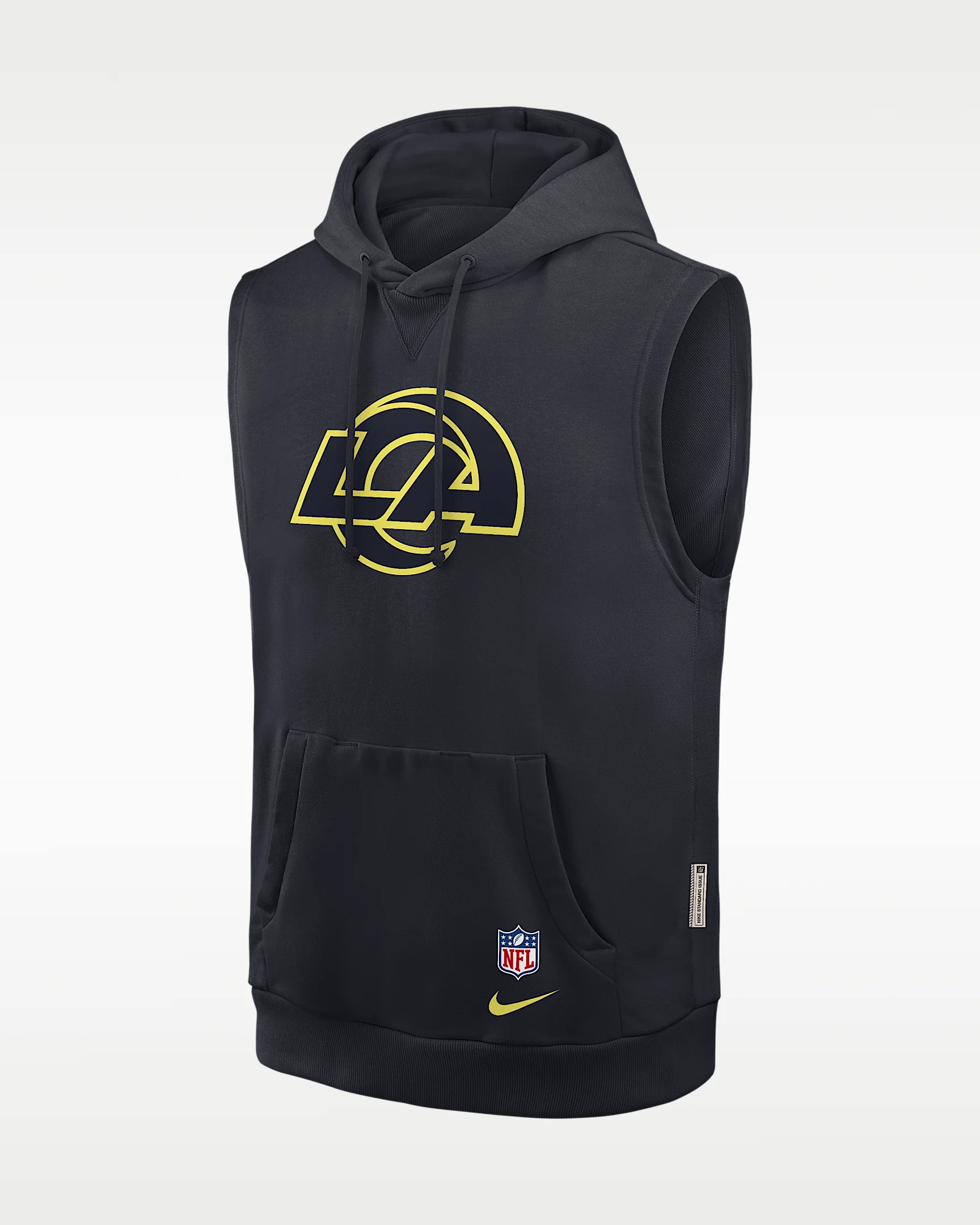 Los Angeles Rams Rivalries Collection Sideline Men's Nike Dri-FIT NFL Sleeveless Pullover Hoodie - 1