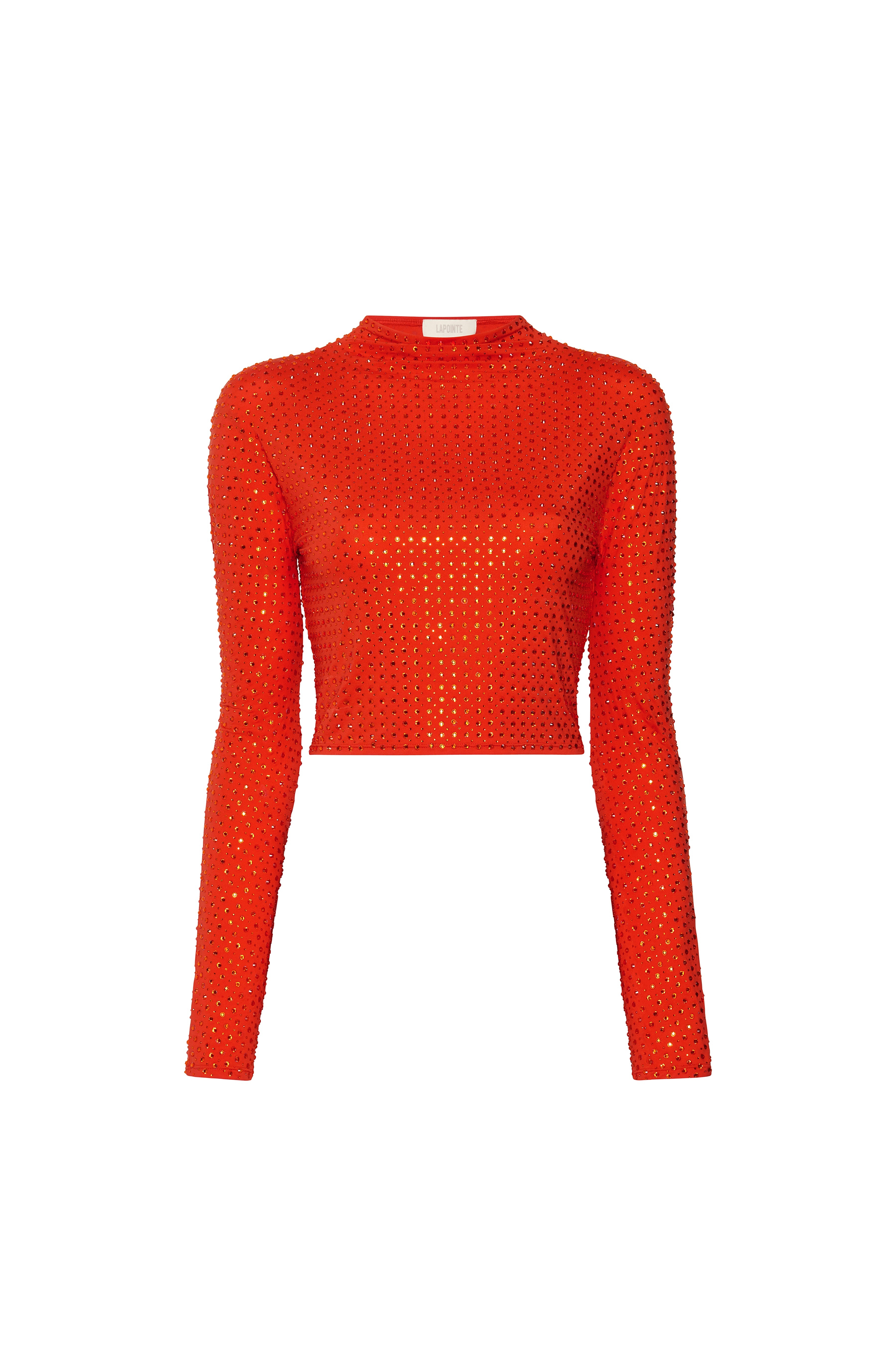 Rhinestone Dolman Long Sleeve - 1