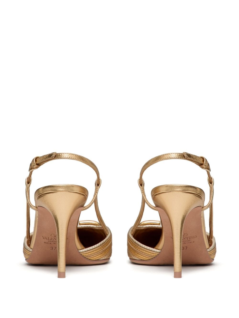 VLogo Signature slingback pumps - 3