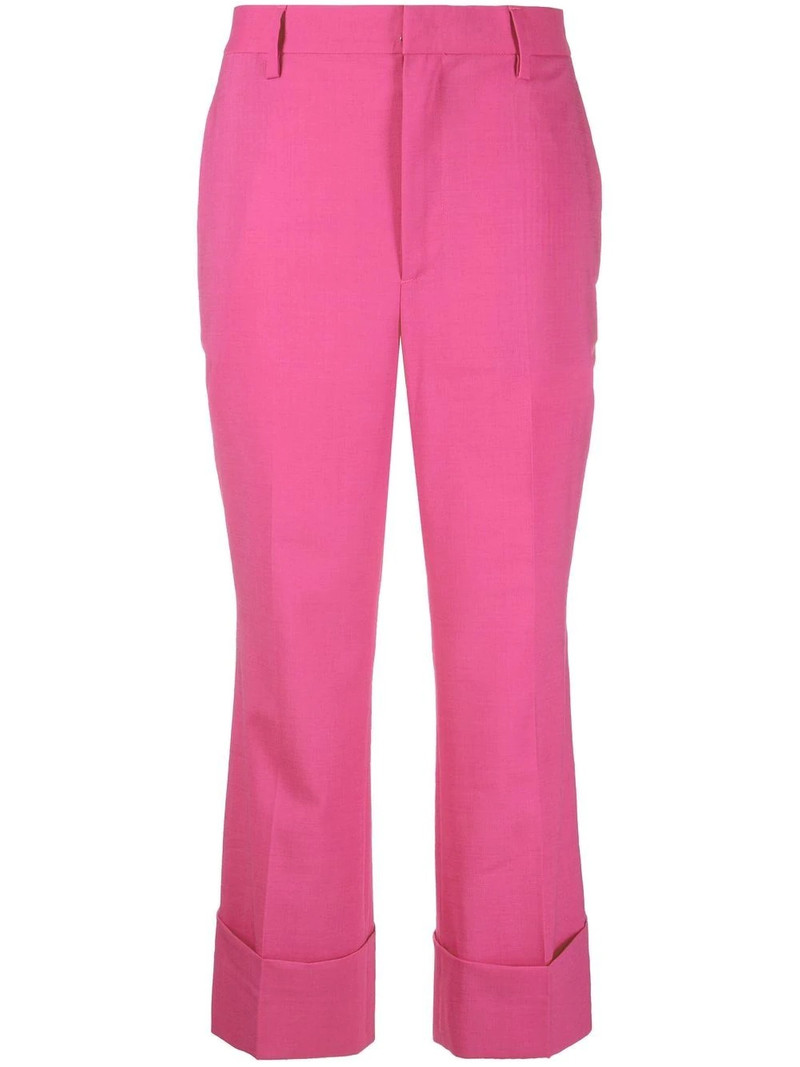 cropped tailored trousers 1