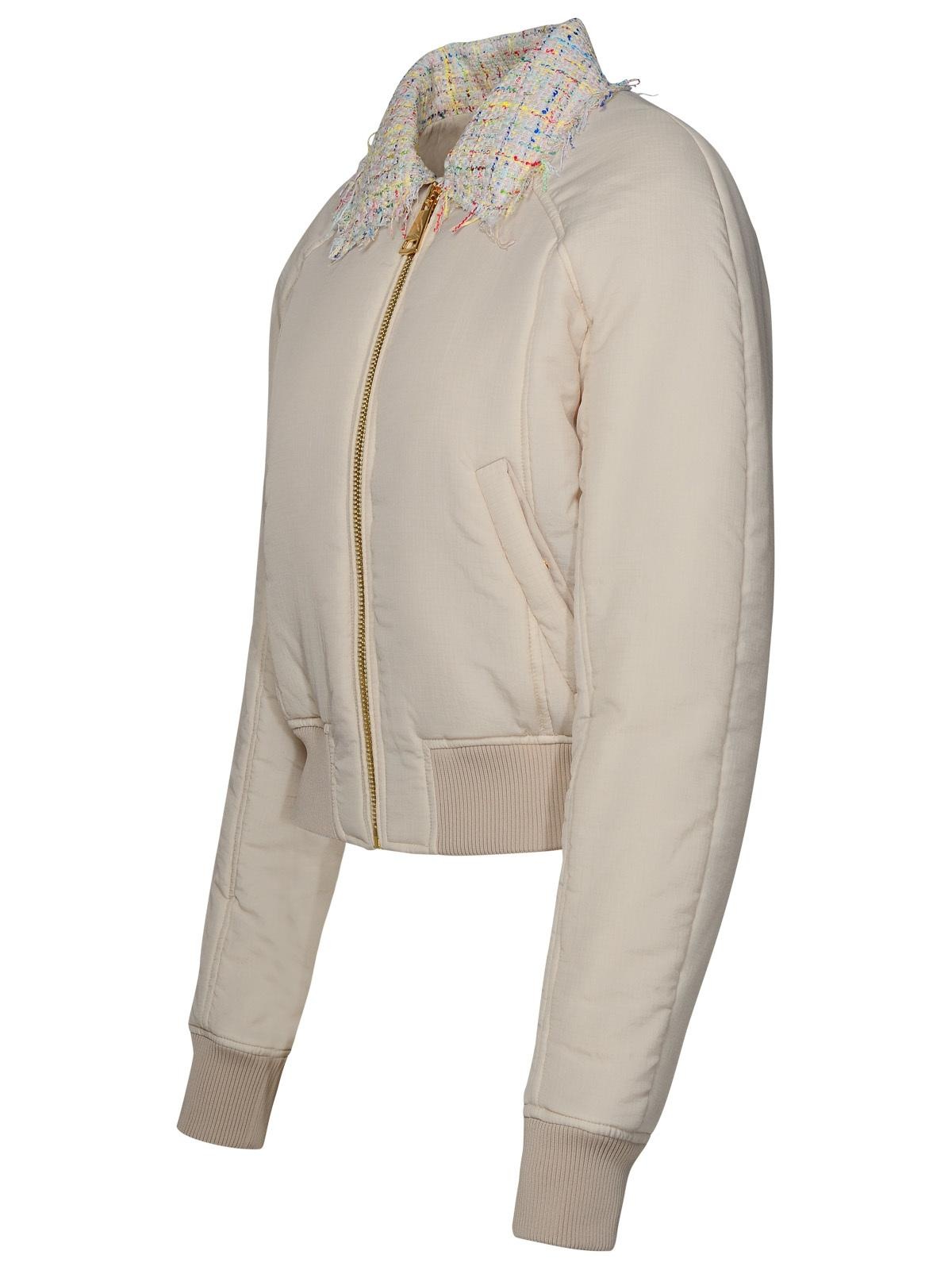 Khrisjoy Beige Polyamide Jacket Women - 2