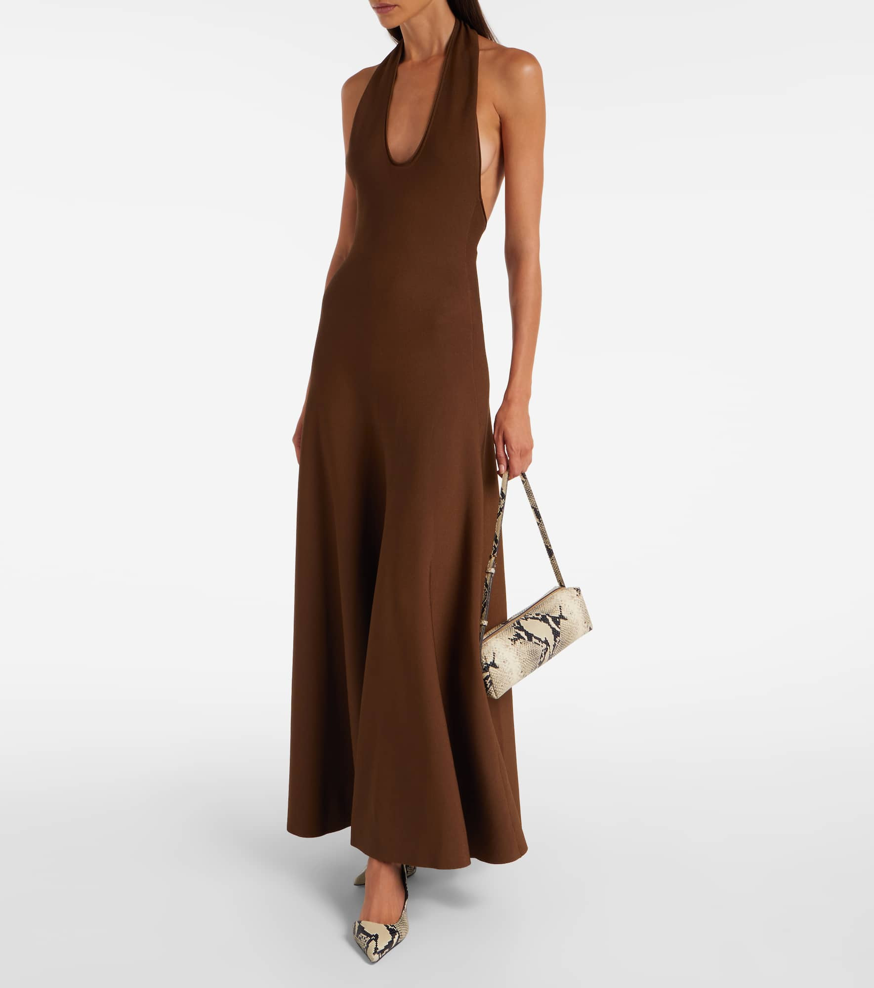 Kye Micro snake-effect leather shoulder bag - 5