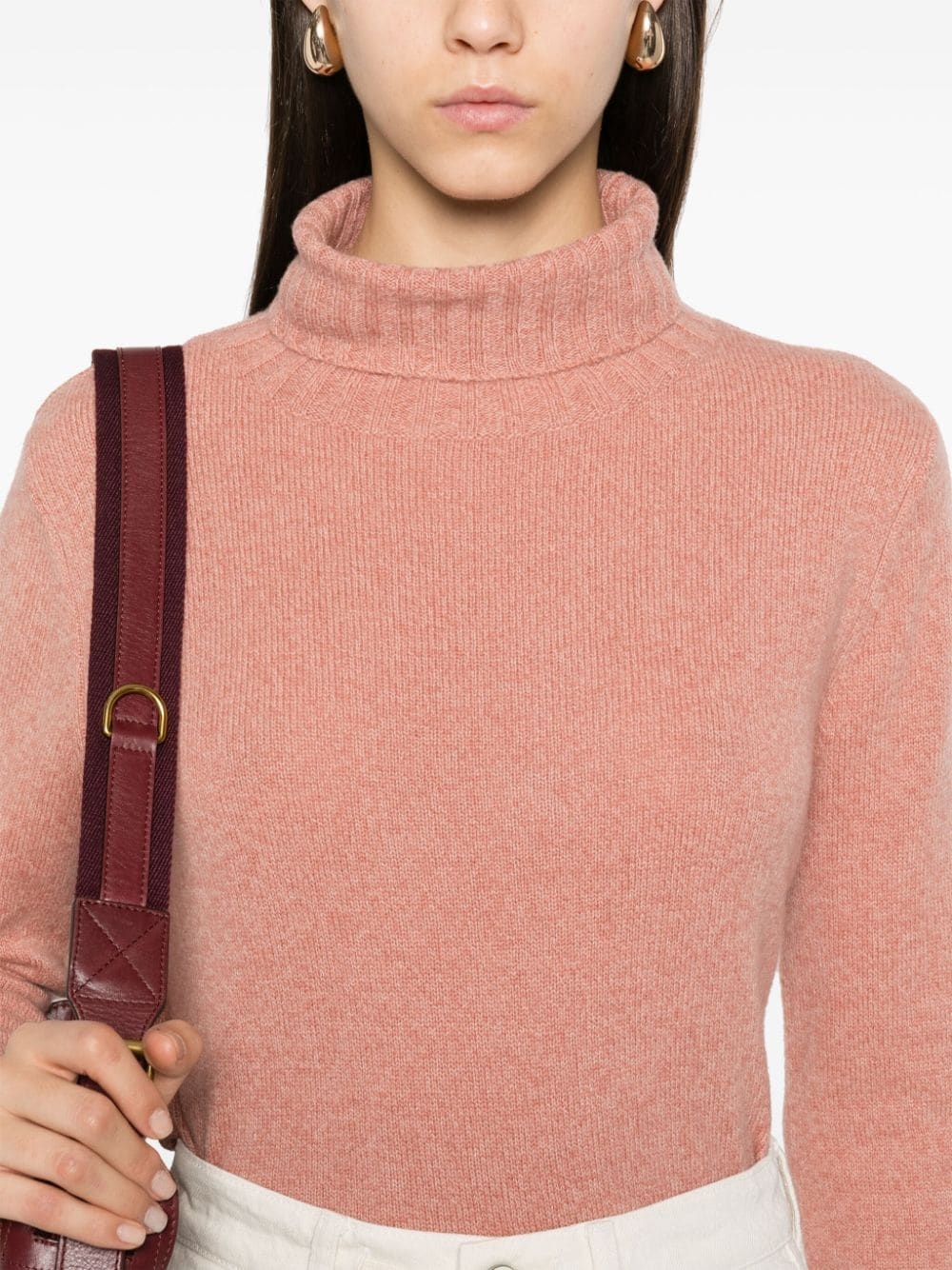 mélange-effect sweater - 5