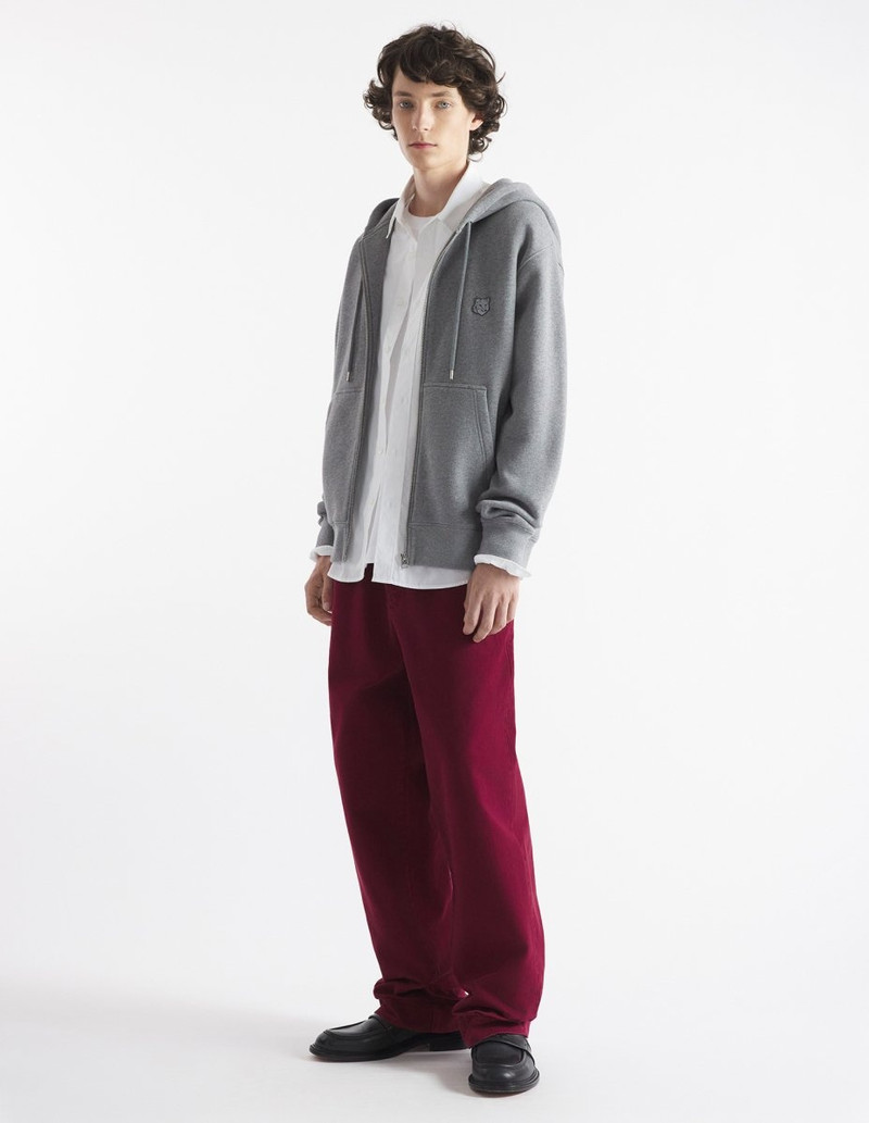 Maison Kitsuné BOLD FOX HEAD PATCH COMFORT ZIPPED HOODIE outlook