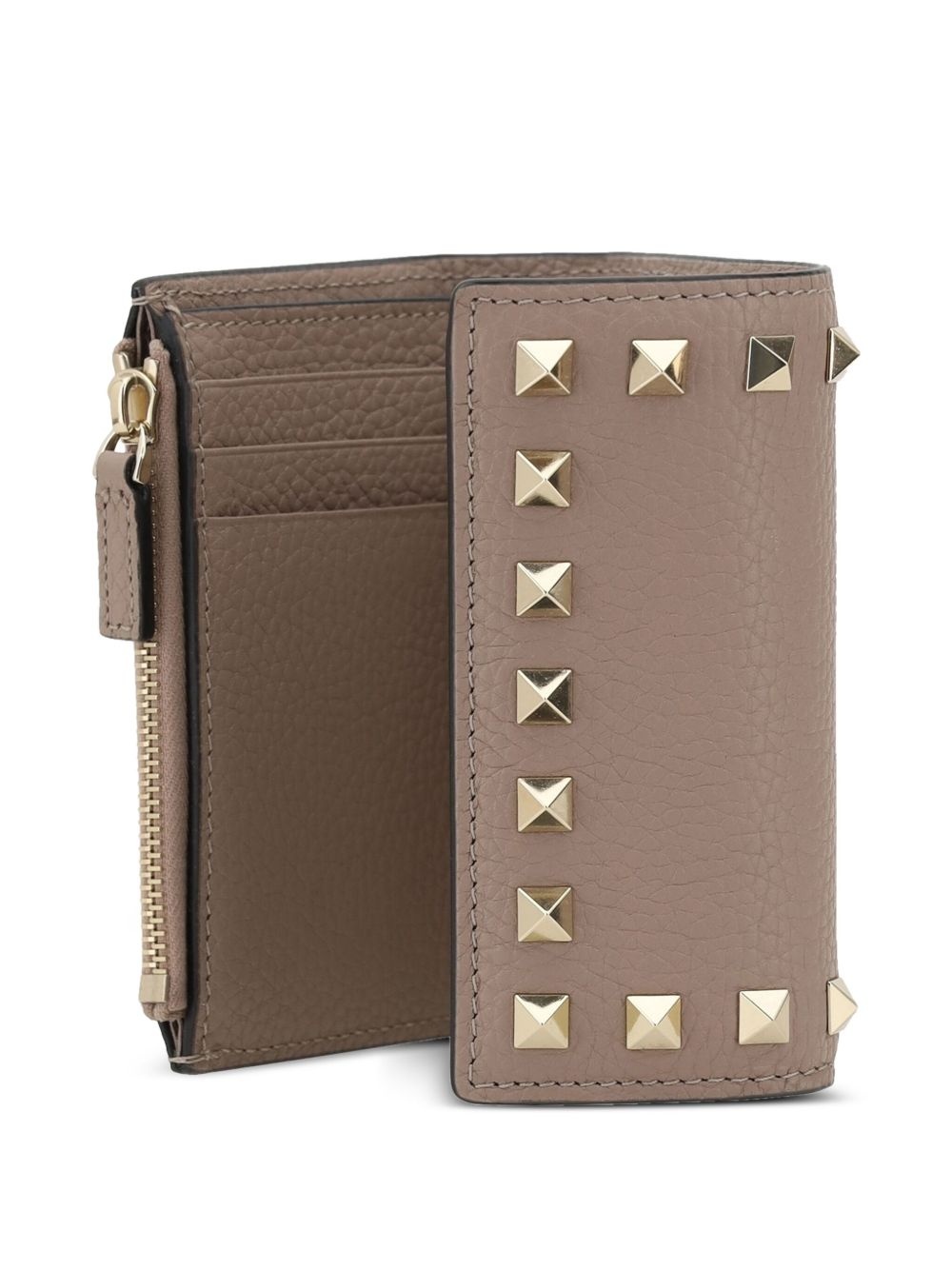 Rockstud tri-fold wallet - 3