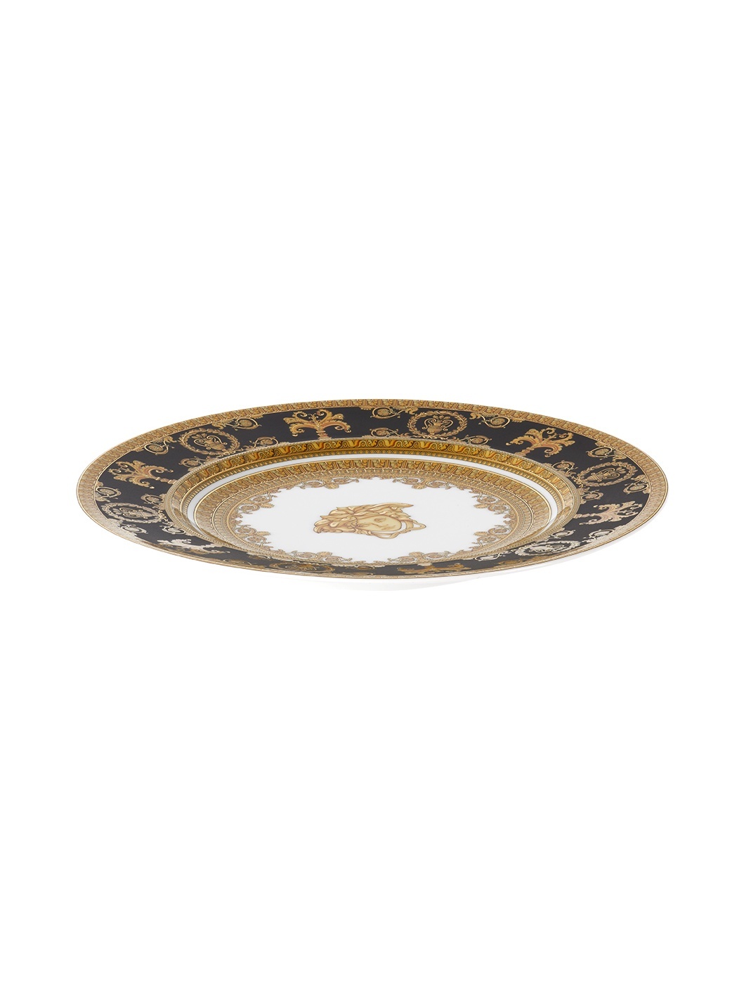 Black Rosenthal 'I Heart Baroque' Bread Plate - 3