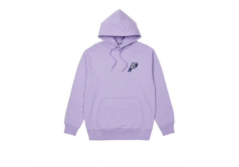 PALACE P-3 SNAKE APPLIQUE HOOD LILAC outlook