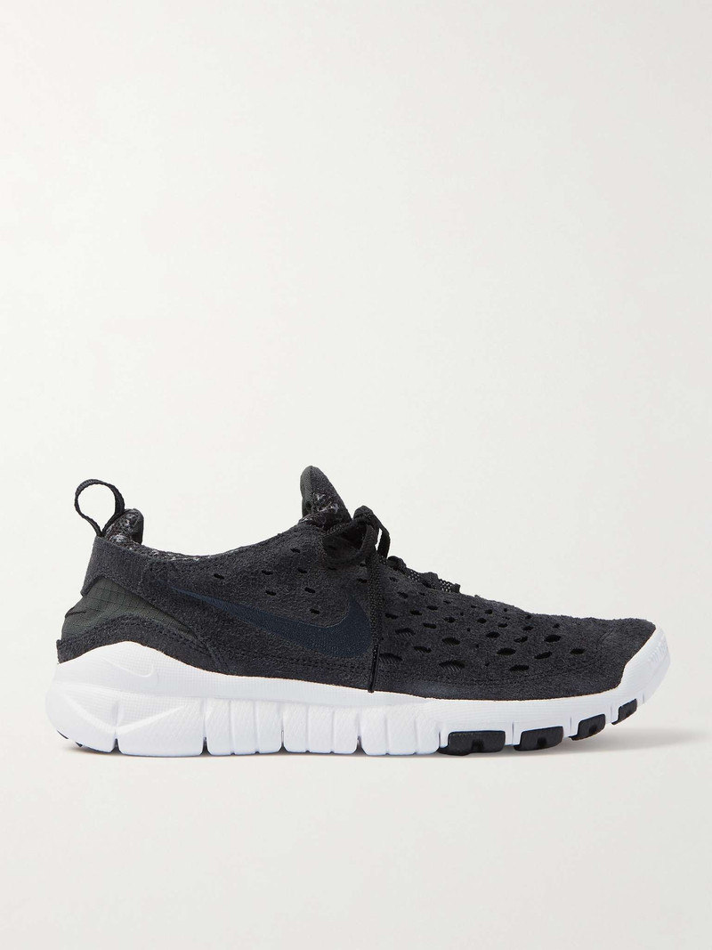 Free Run Trail Suede, Mesh and Ripstop Sneakers - 1