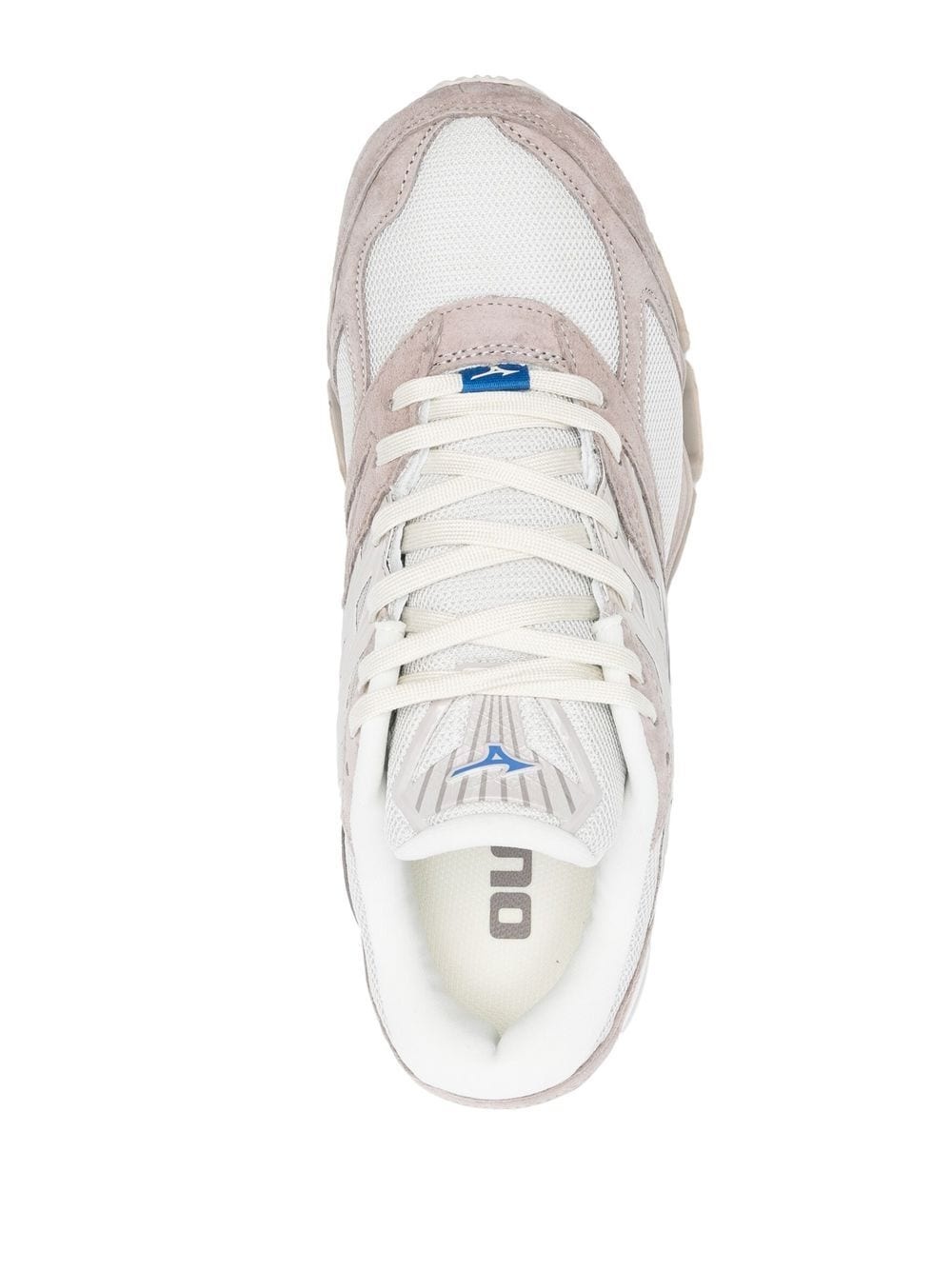 multi-panel lace-up sneakers - 4