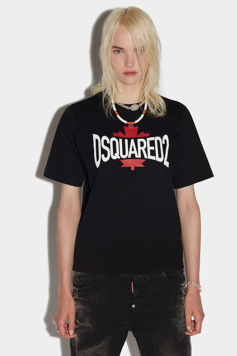 DSQUARED2 LEAF EASY T-SHIRT - 3