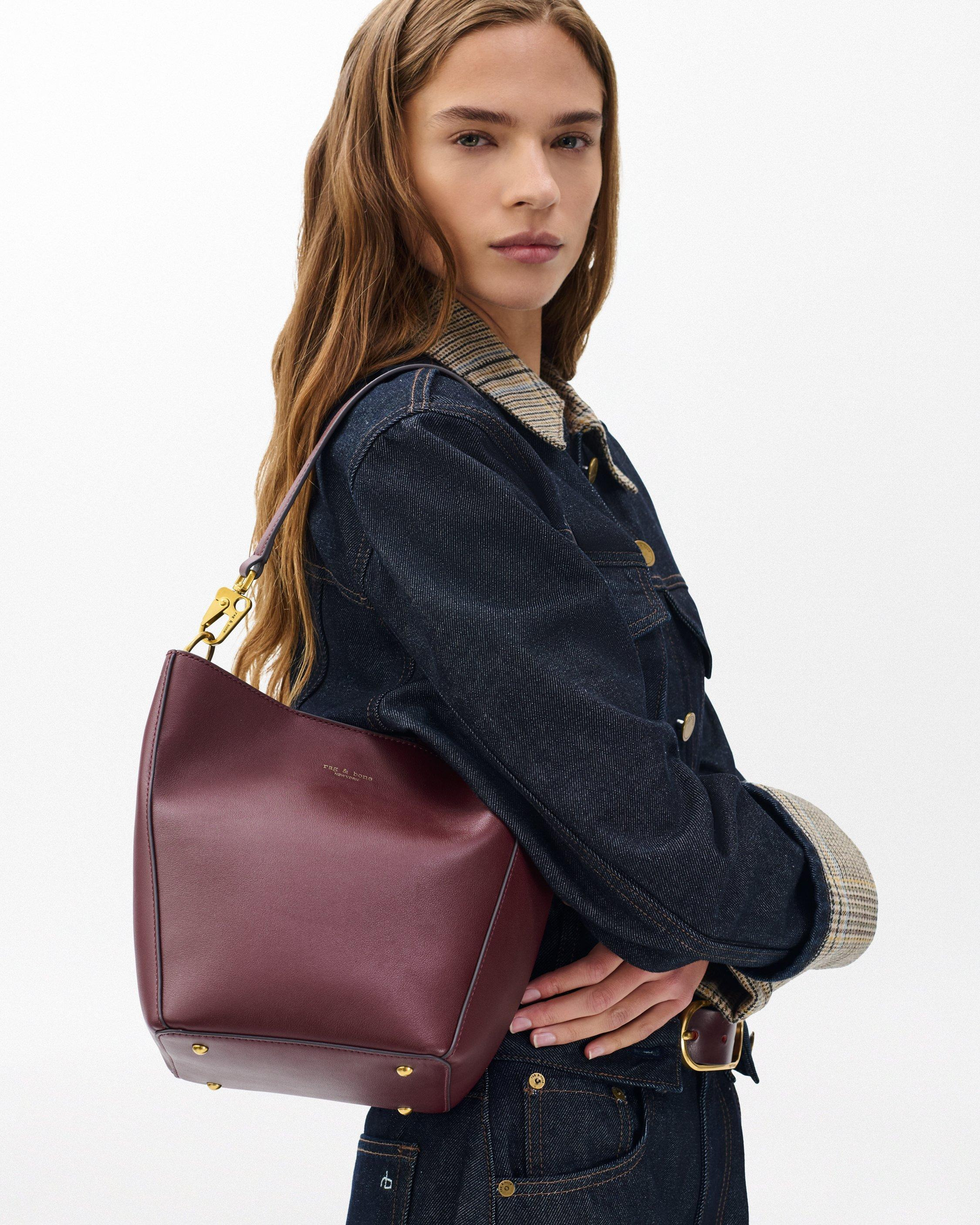 Parker Leather Bucket Bag - 2