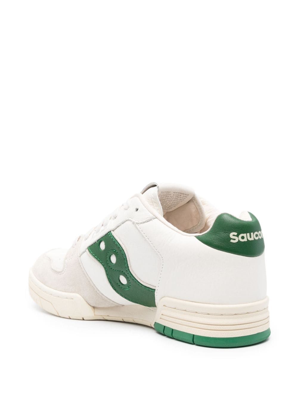 Sonic panelled leather sneakers - 3