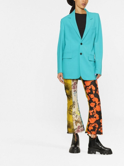MSGM single-breasted blazer outlook