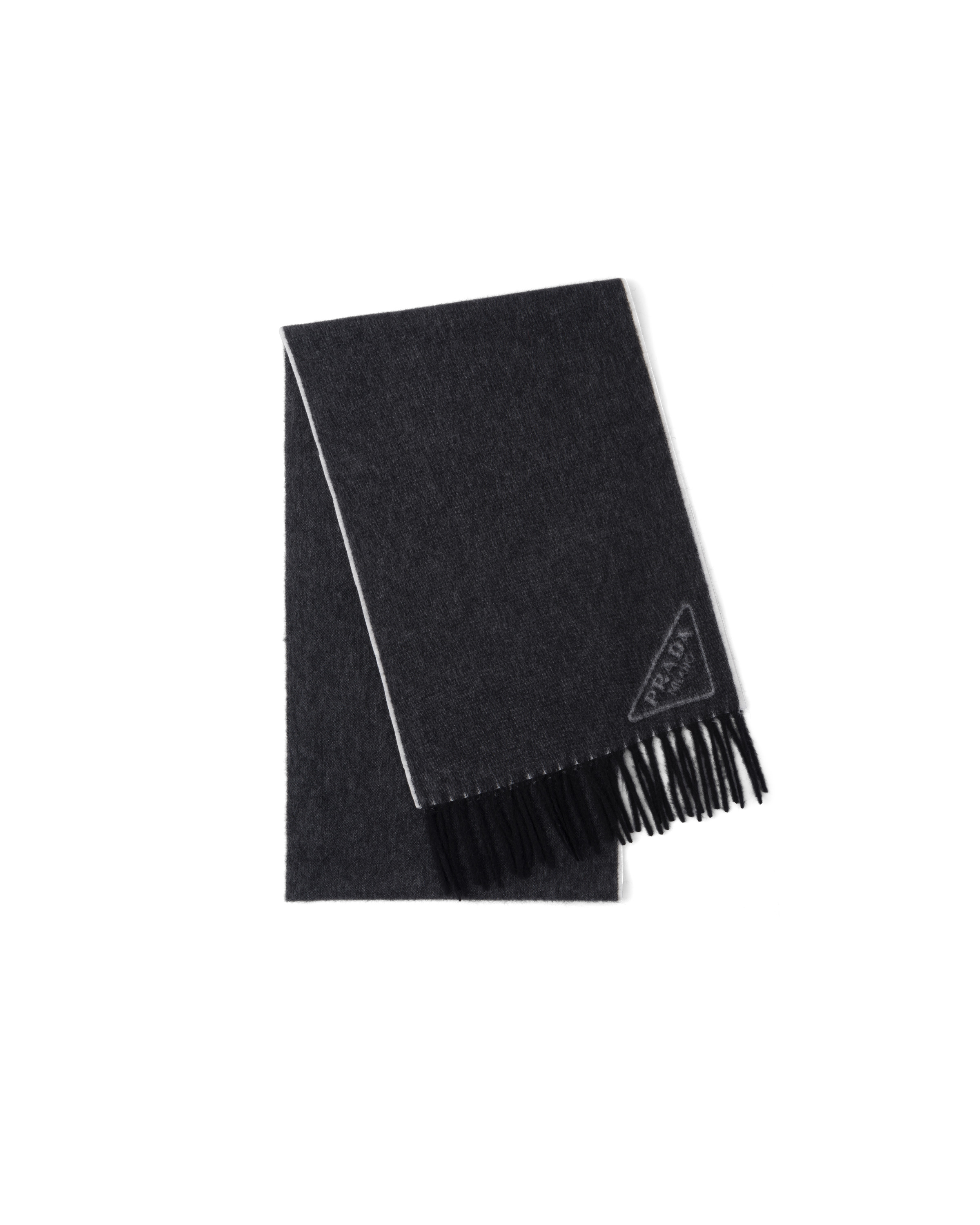 Double cashmere scarf - 1