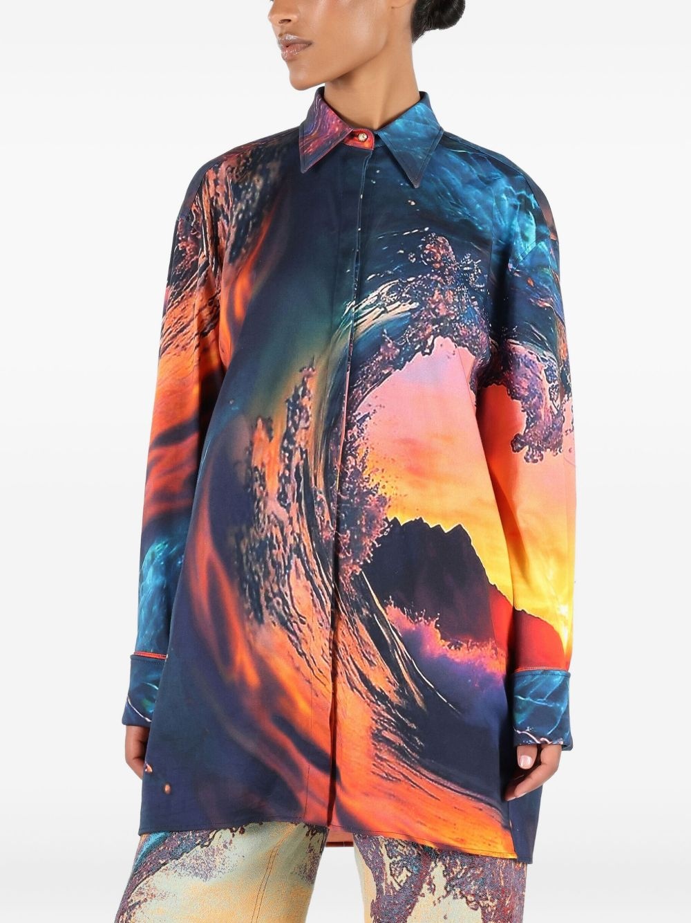 silk shirt - 3