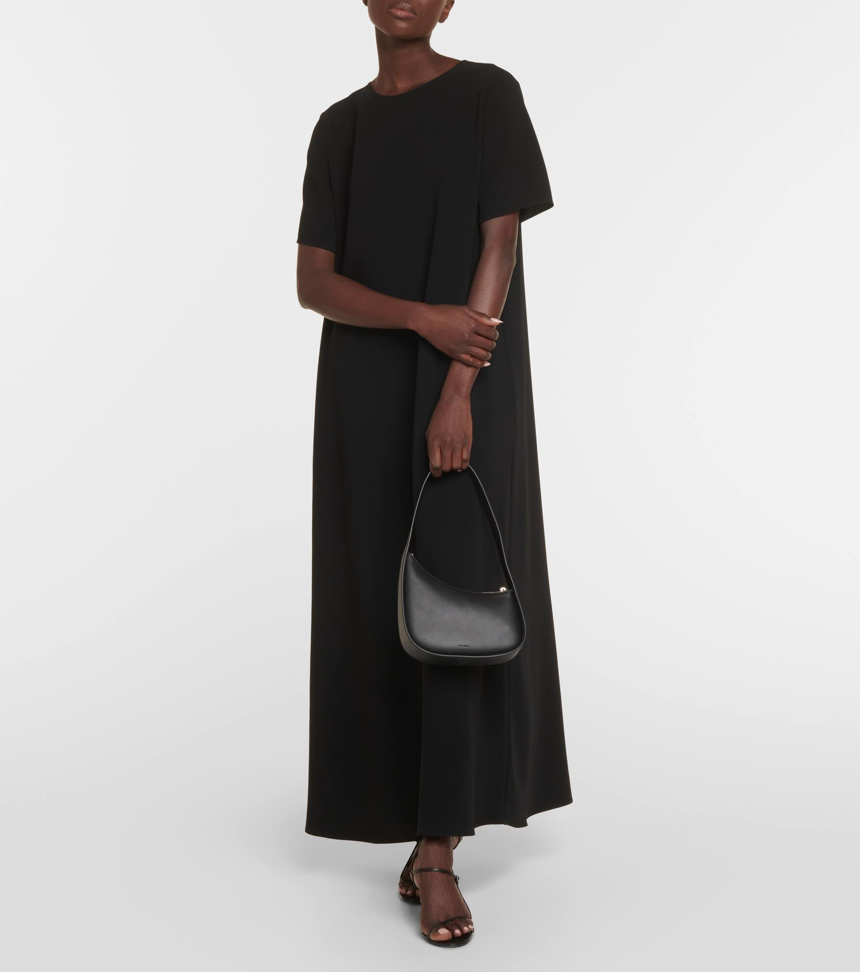 Half Moon leather shoulder bag - 5