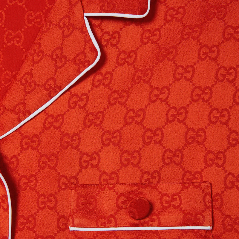 GG satin shirt 6