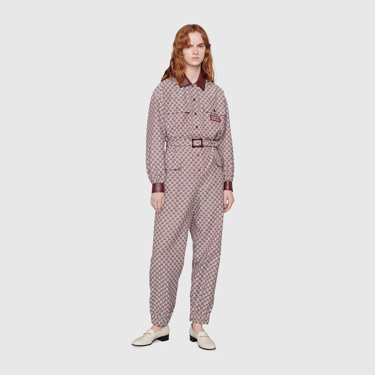 Gucci 100 GG canvas jumpsuit - 3