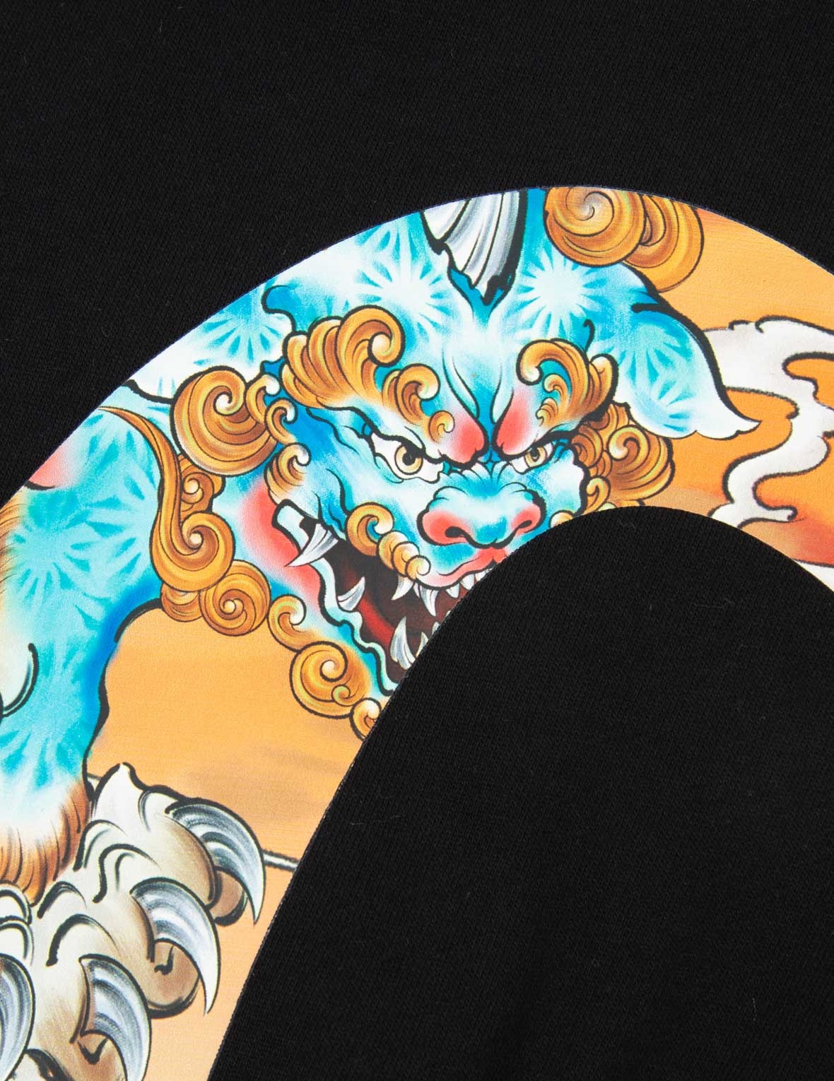 KOMAINU DAICOCK PRINT SWEAT SHORTS - 15