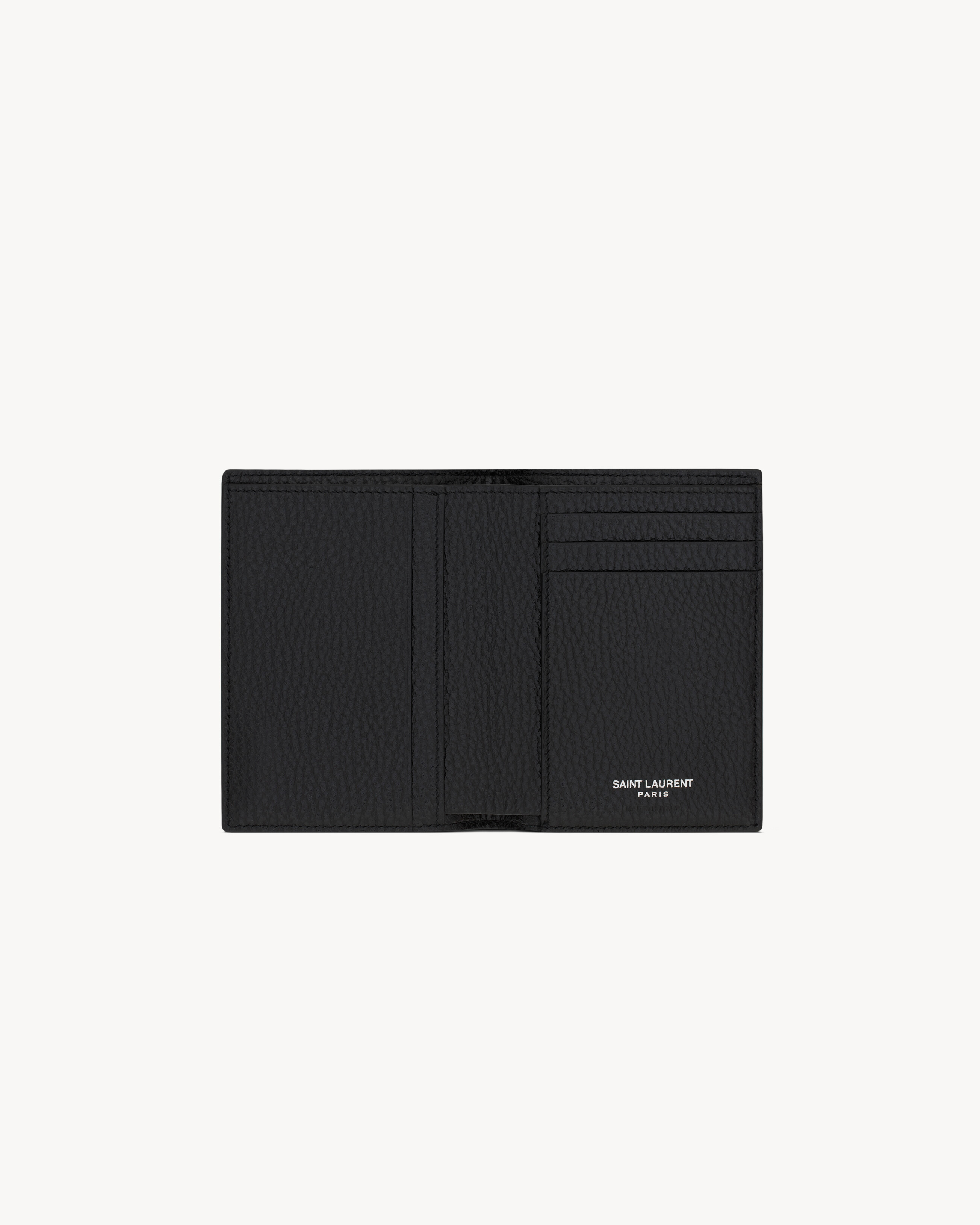 TINY CASSANDRE CREDIT CARD WALLET IN GRAINED LEATHER - 4