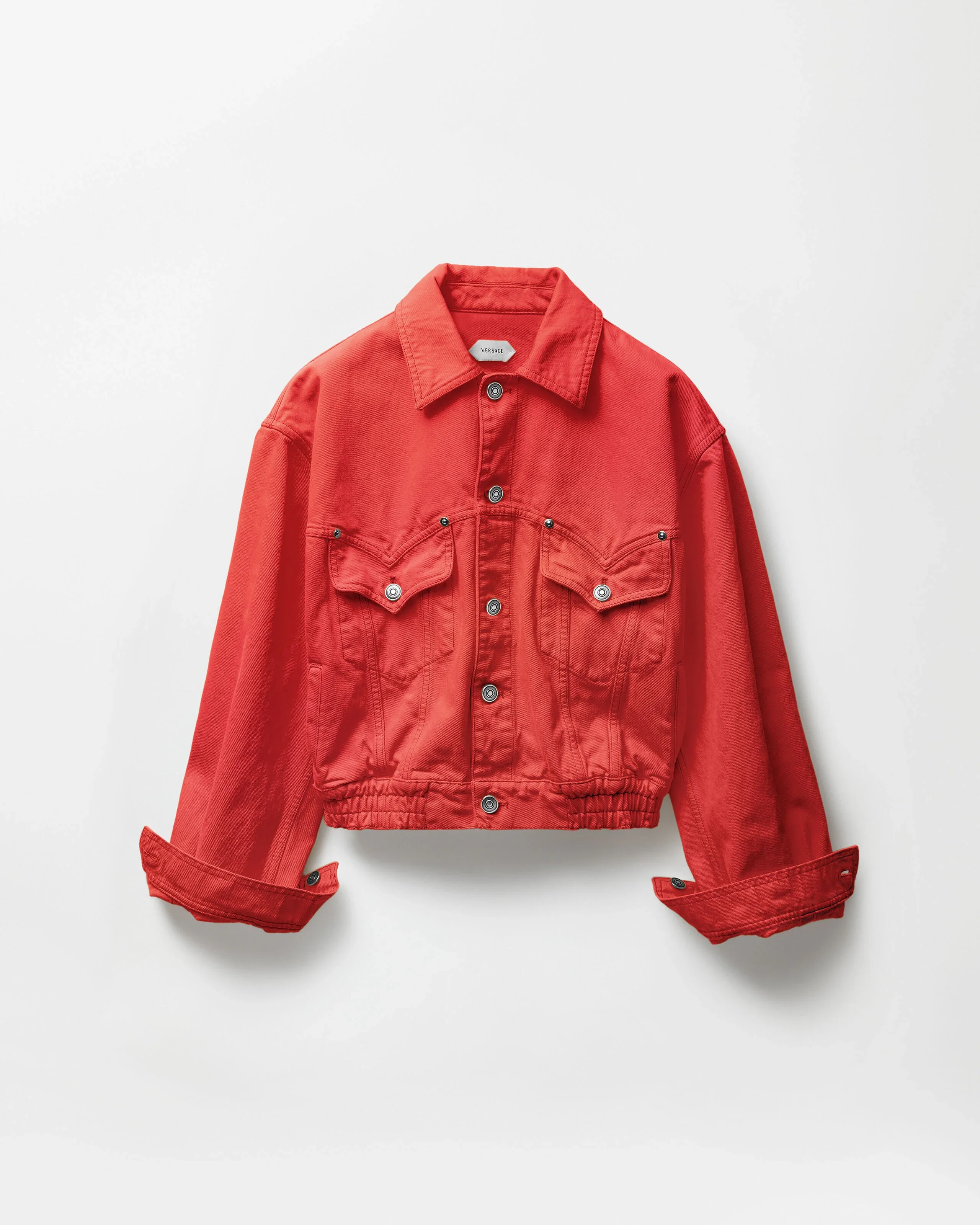 Oversized Denim Blouson - 1