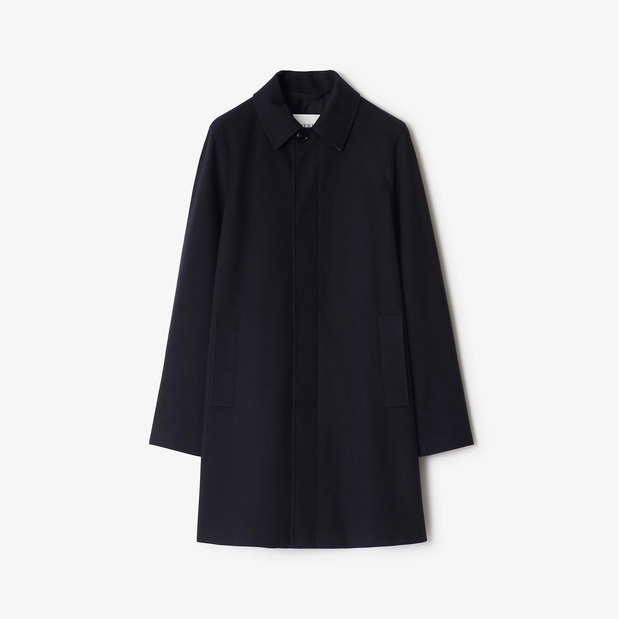 Mid-length Cashmere Car Coat - 1