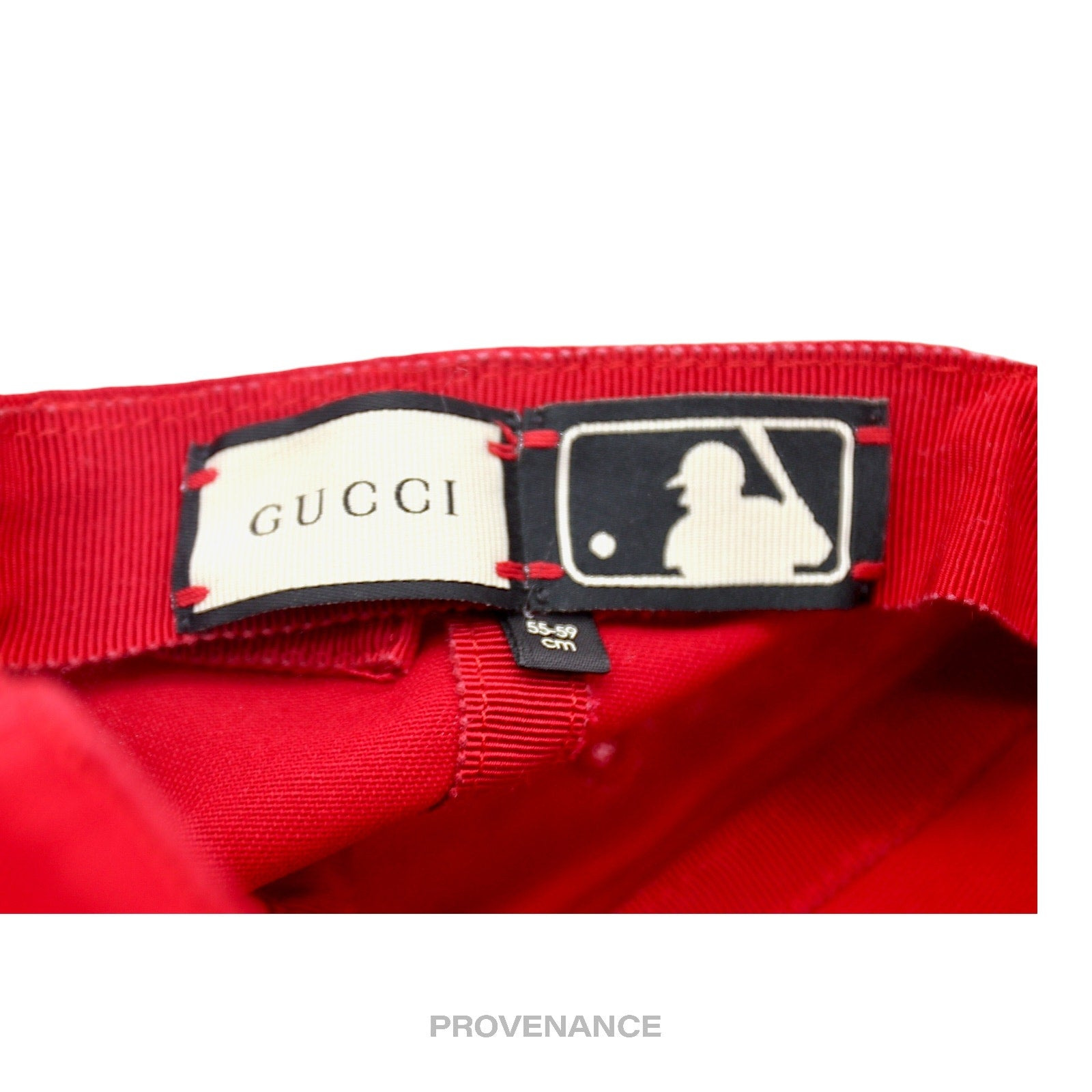 Gucci x MLB Yankees Hat Cap - Red SEGA Logo with Bird - 9