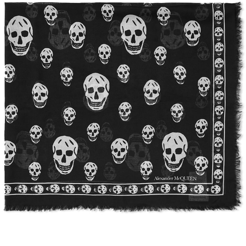 Alexander McQueen Skull Pashmina Scarf 1
