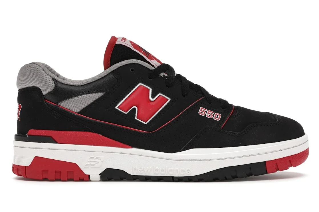 New Balance 550 Black Red - 1