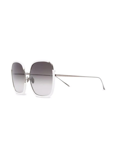 LINDA FARROW Natalia oversize-frame sunglases outlook