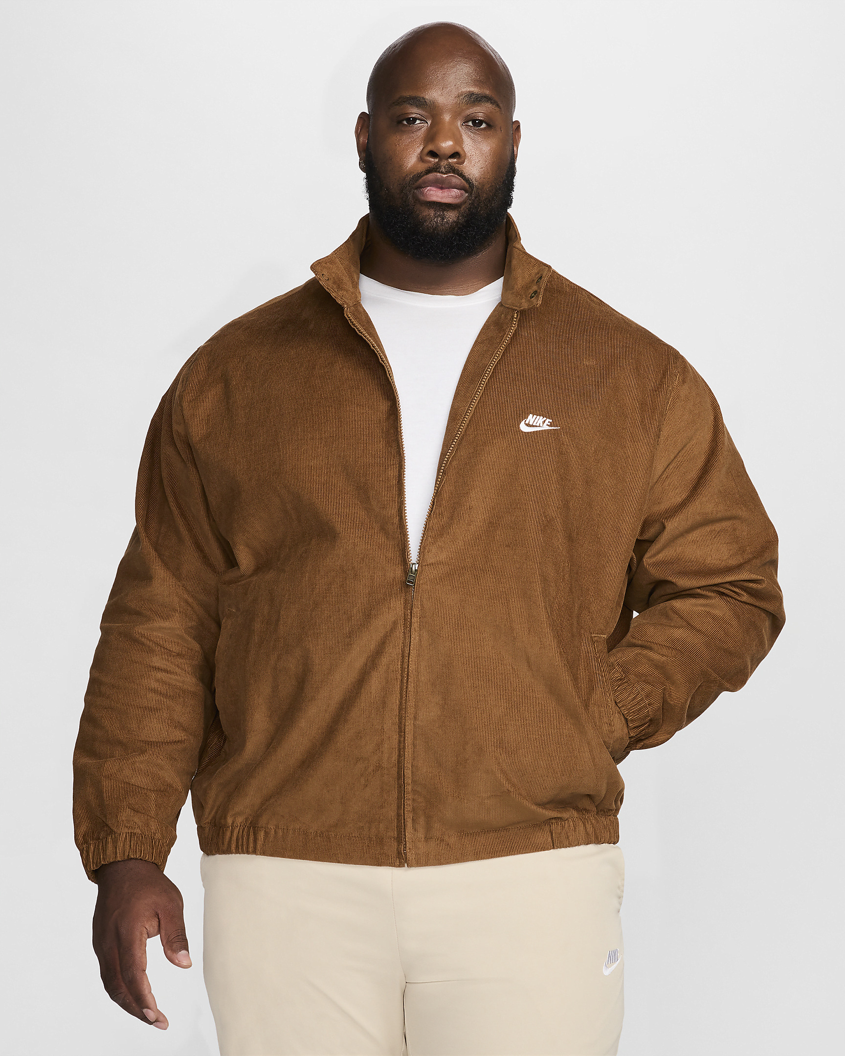 Nike Sportswear Club Men's Corduroy Harrington Jacket - 7