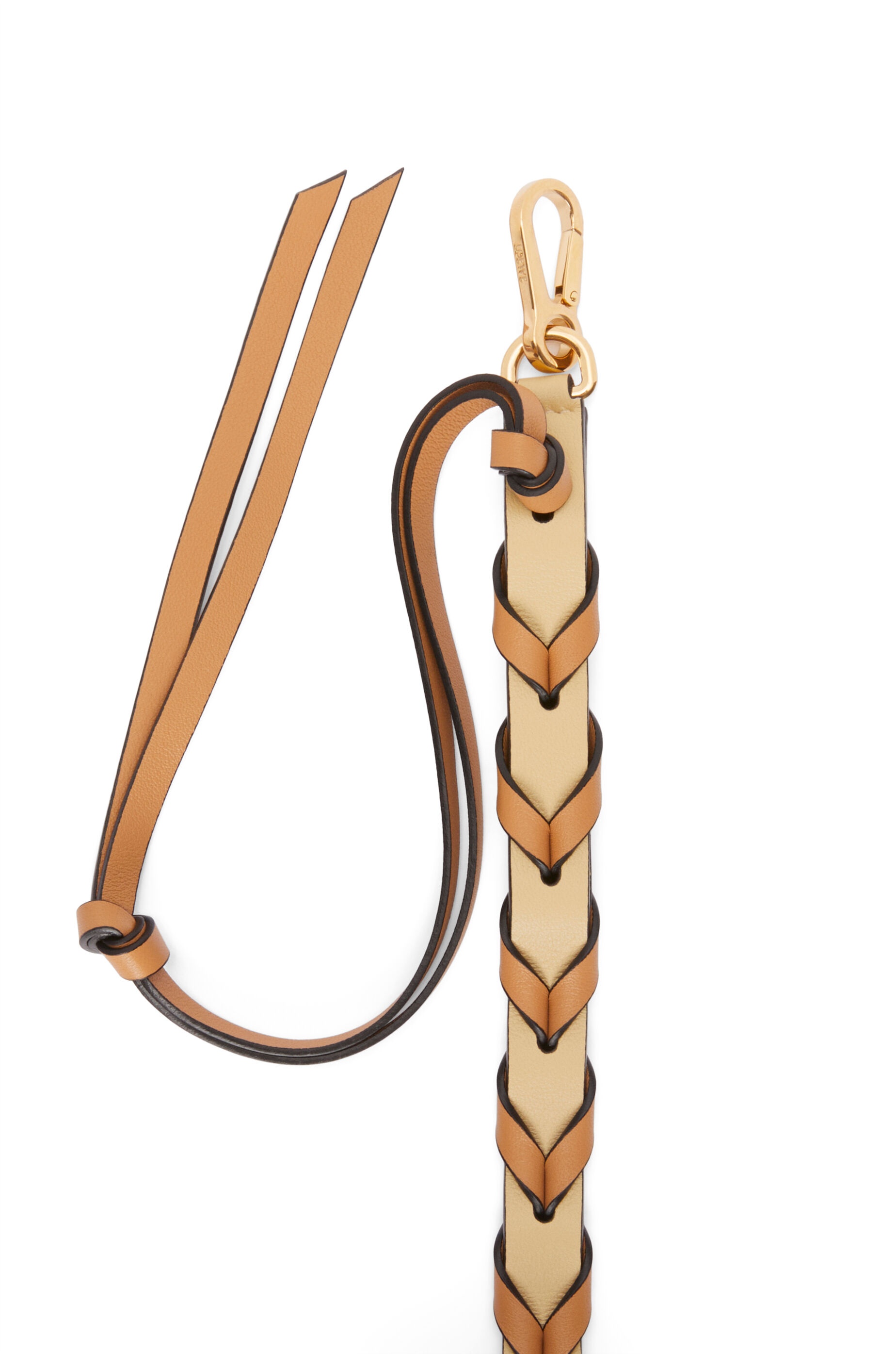 Thin braided strap in classic calfskin - 2
