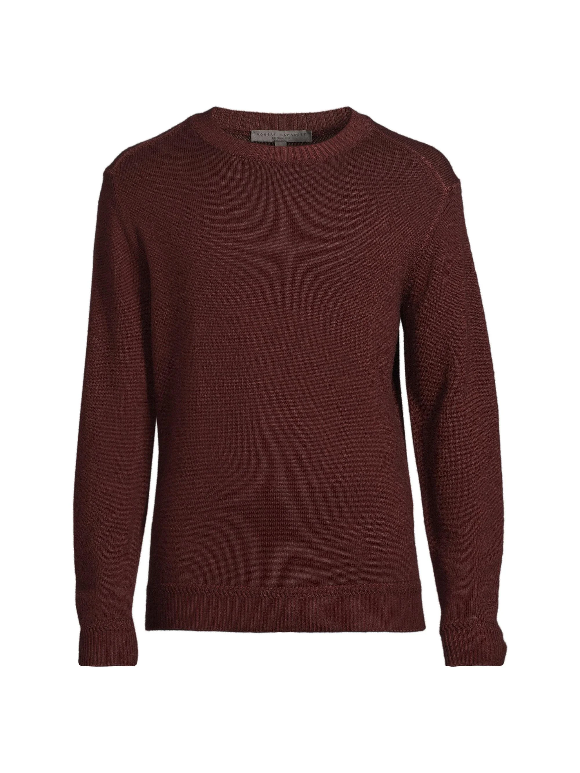 Men's Bertona Crewneck Sweater - Bordeaux - 1