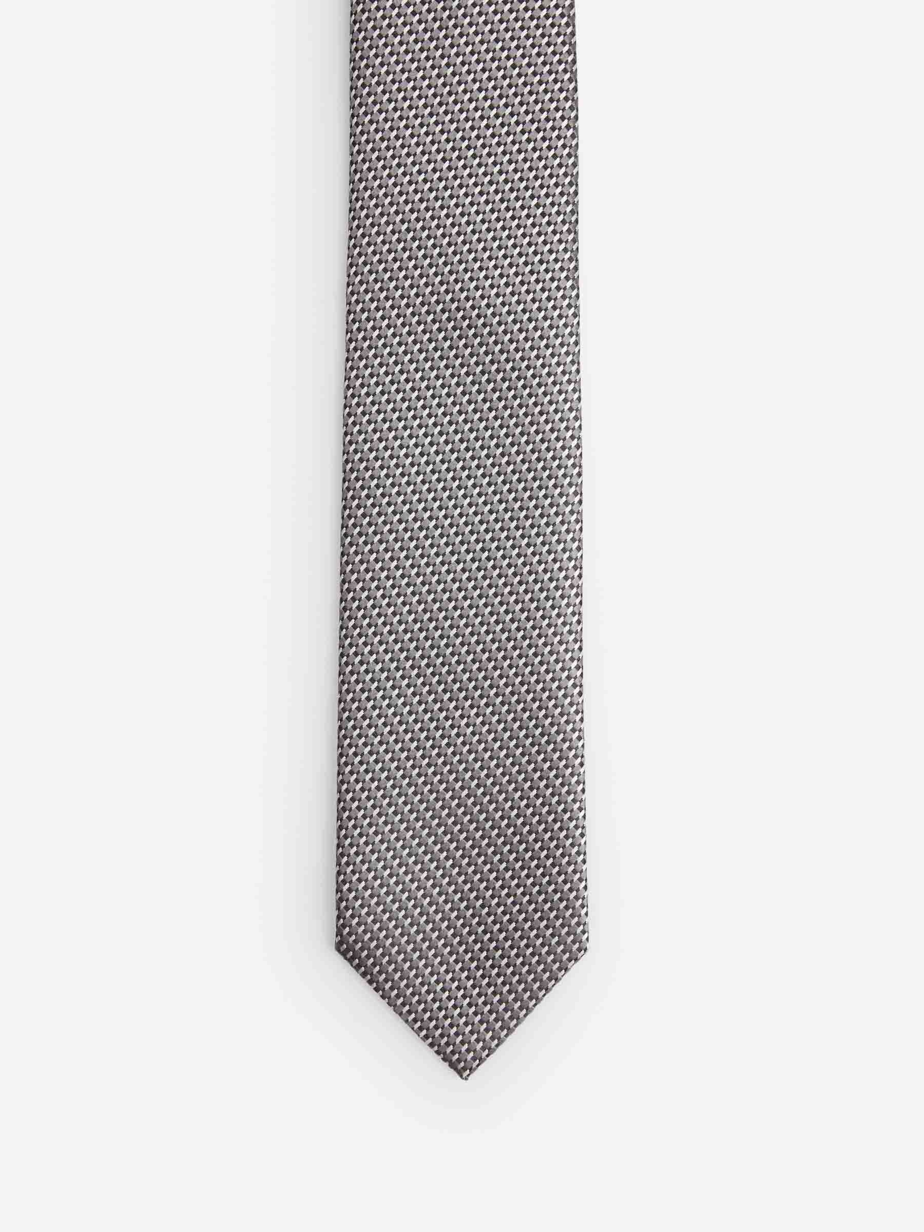 TEXTURED SILK TIE - 2