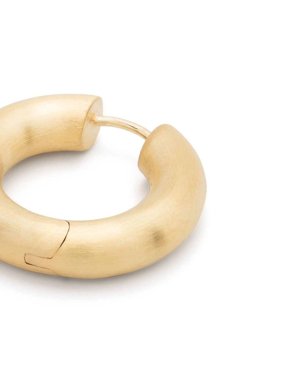 Chunky Hoops Satin earrings - 2