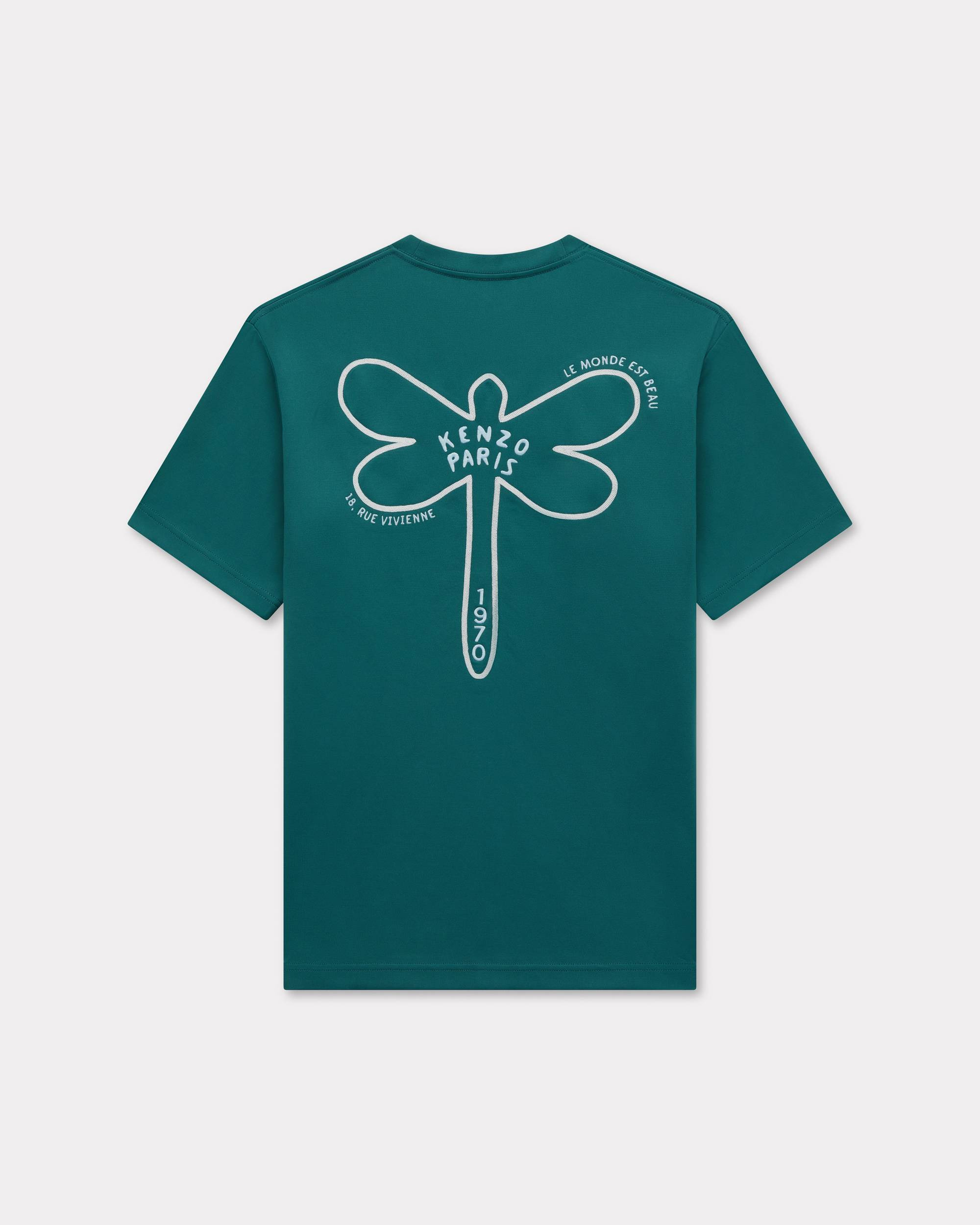 'KENZO Dragonfly' embroidered T-shirt in cotton - 2