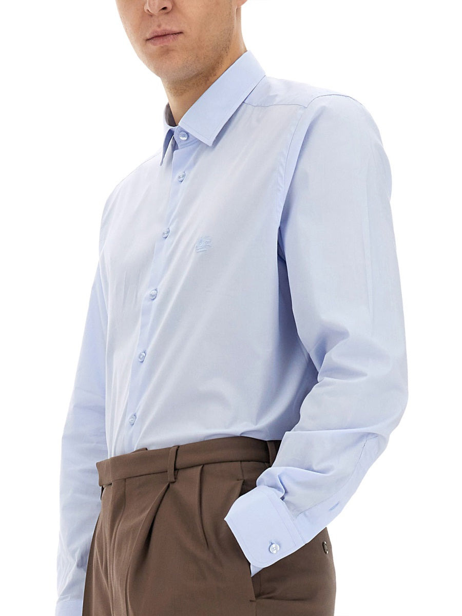 Etro Men Pegasus Logo Shirt - 4