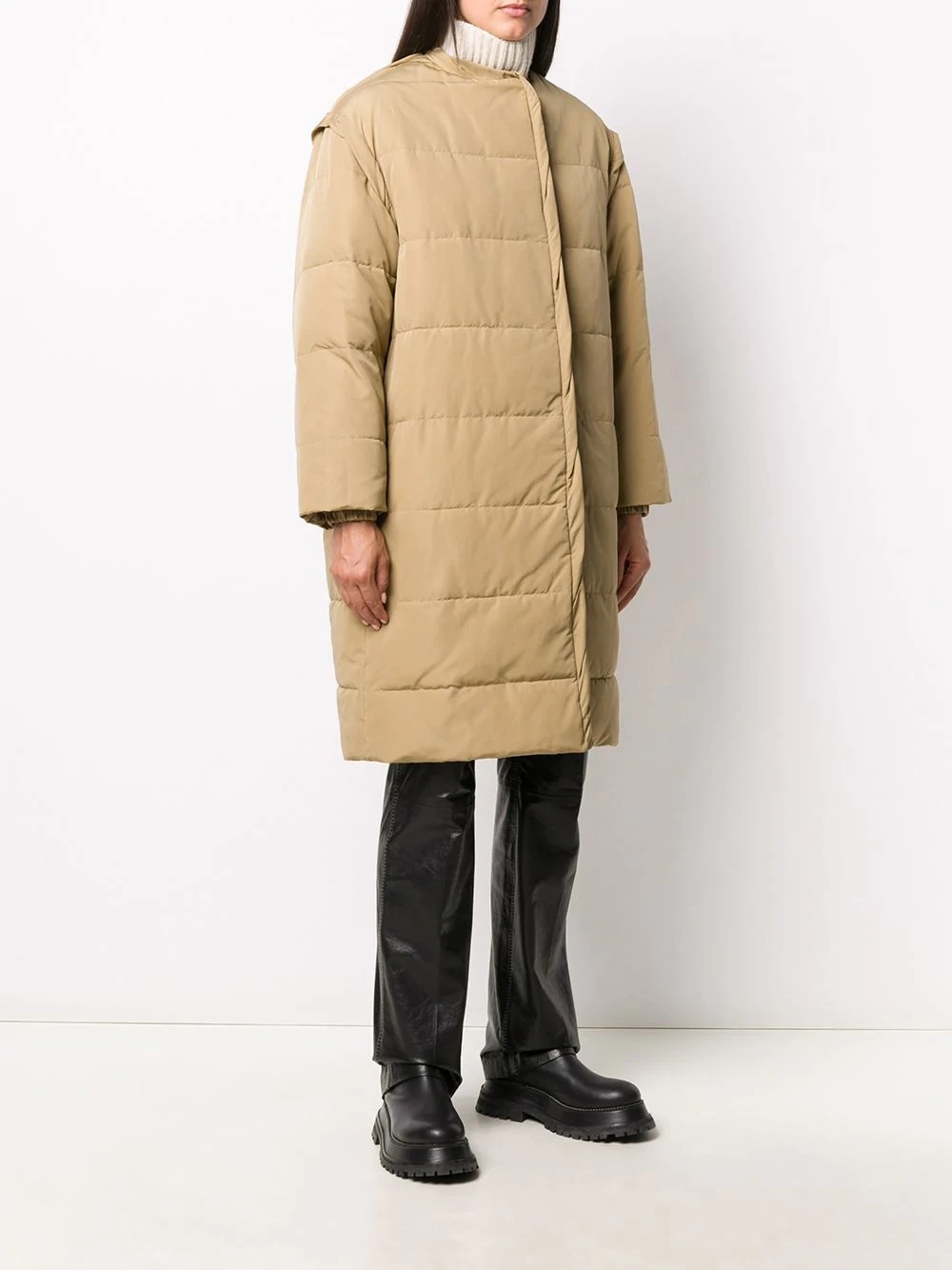 oversize padded coat - 3